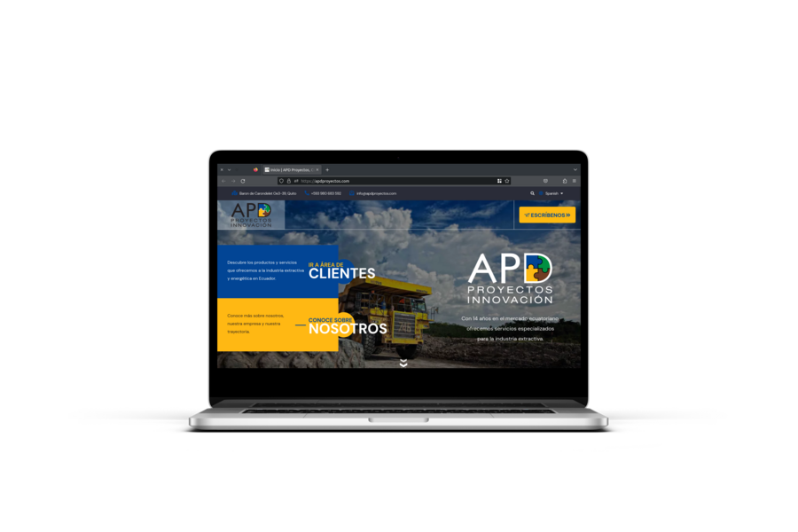 Sitio Oficial de APD Proyectos, Cía. Ltda.