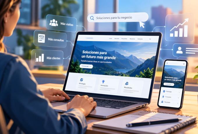 Cómo crear una página web empresarial que atraiga clientes en 2026